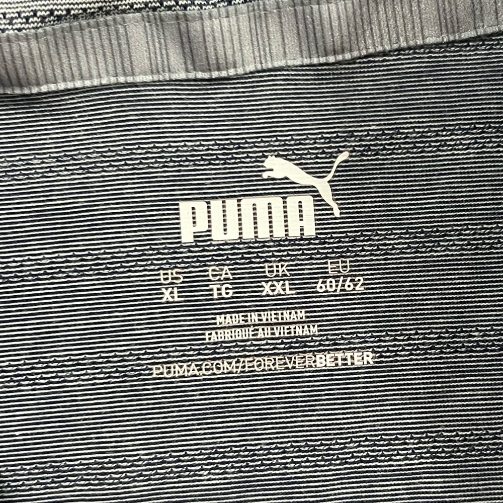 Puma‎ Striped Gray Pullover - Picture 4 of 8
